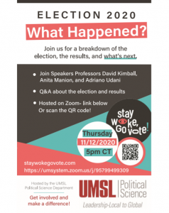 Election 2020 What Happened flyer