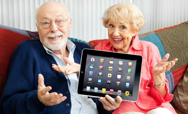 Old Generations on Social Media