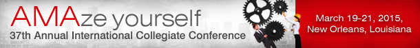 AMA International Collegiate Conference banner