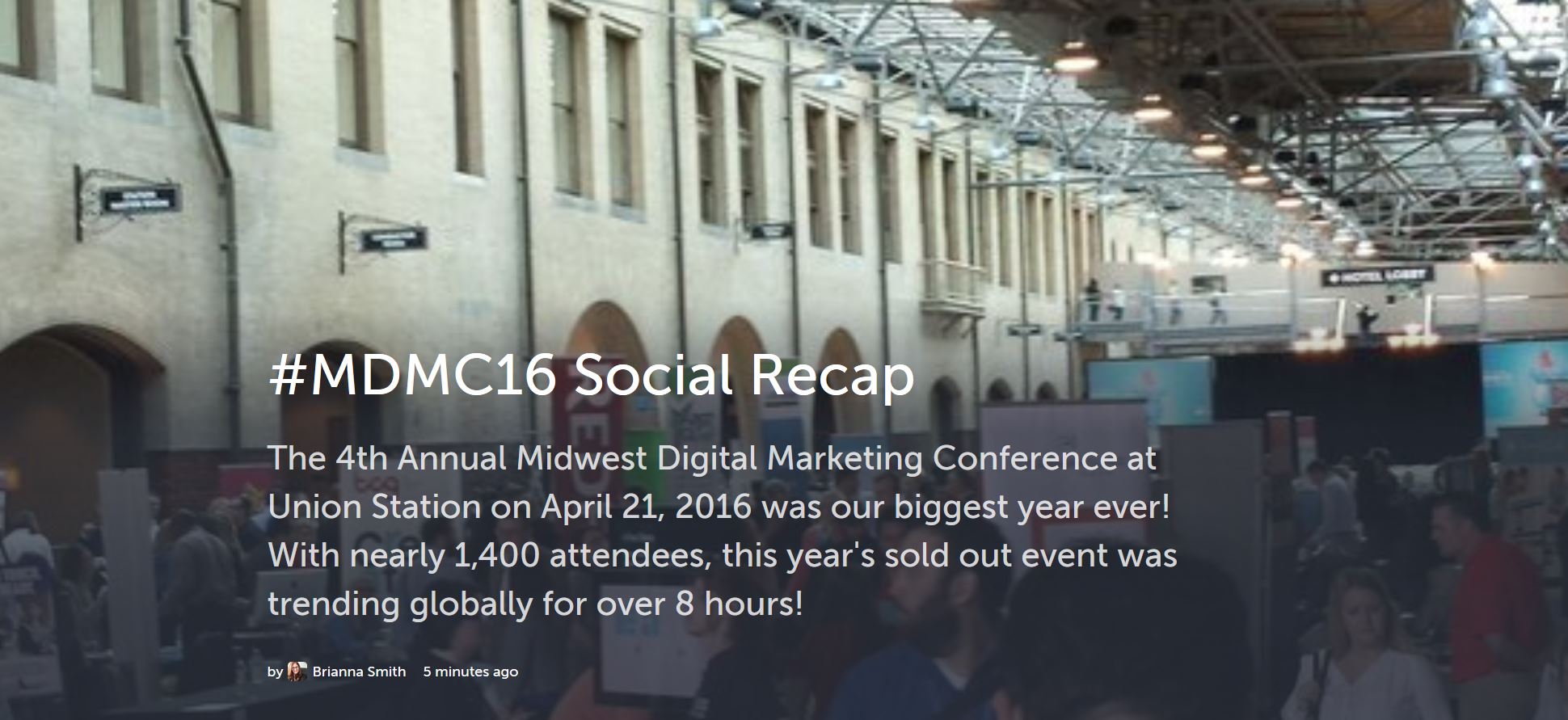 mdmc16 social recap