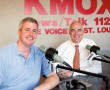 UMSL alumni Michael Kelley (left) and John Hancock