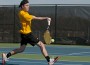 Tim McLarty, a sophomore on the UMSL men's tennis team