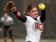Hannah Perryman, freshman pitcher on the UMSL softball team