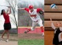 UMSL senior student-athletes (from left) Shweta Galande, Kyle Renaud and Kelsie Rankin UMSL senior student-athletes (from left) Shweta Galande, Kyle Renaud and Kelsie Rankin