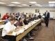 UMSL's Steven Moehrle leads a class UMSL's Steven Moehrle leads a class