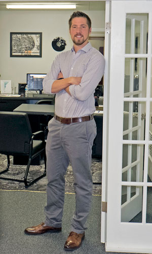 Tim Hebel, senior computer science major at UMSL, is owner and founder of Beanstalk Web Solutions in Webster Groves.