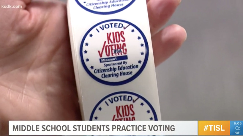 Kids Voting Missouri on KSDK