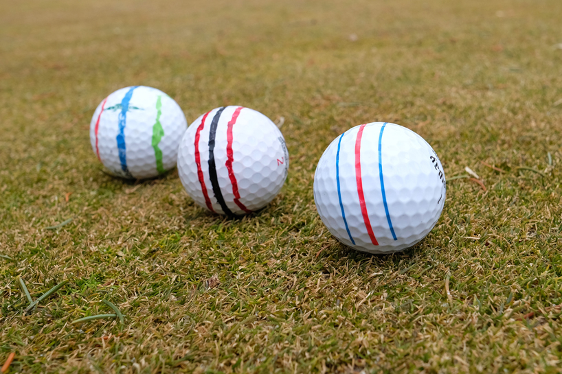 Triple Track golf balls