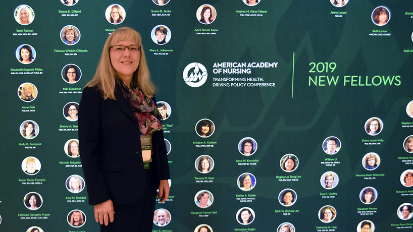 The American Academy of Nursing named College of Nursing Associate Professor Anne Fish a 2019 AAN fellow. (Photo courtesy of Anne Fish)