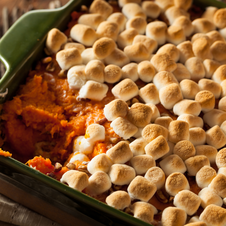 Sweet Potato and Marshmallow Casserole - UMSL Global