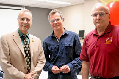 UMSL's Tom George, Richard Wright and Ron Yasbin
