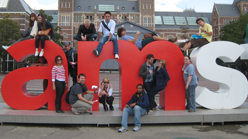 Graphic design class finds inspiration in Amsterdam