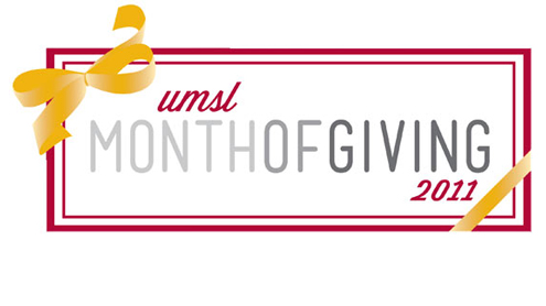 UMSL goes all out for Month of Giving