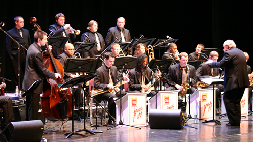 Jazz ensemble, military band to share Touhill stage
