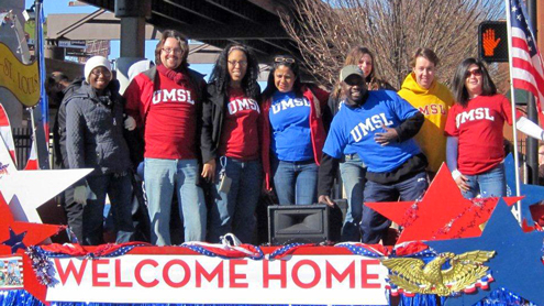 St. Louis’ welcome home parade first in nation