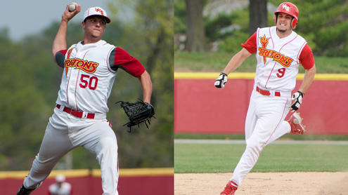 Baseball duo earns player, pitcher of week honors