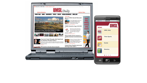 UMSL news at your fingertips