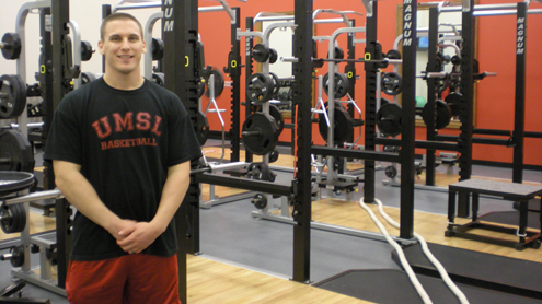 Coach makes UMSL Tritons stronger, faster, better