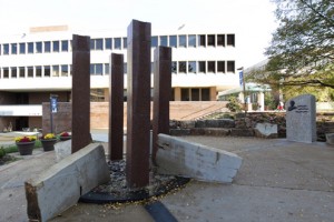 The Marguerite Ross Barnett Memorial Plaza at UMSL