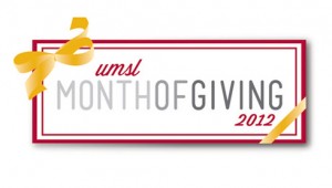 UMSL Month of Giving 2012