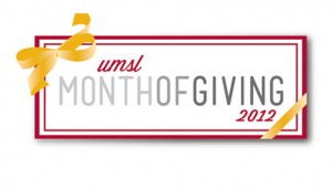 UMSL Month of Giving 2012