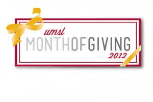 UMSL Month of Giving 2012