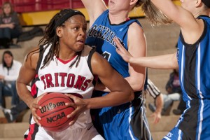 Devonna Smith, senior forward on the UMSL women's basketball team