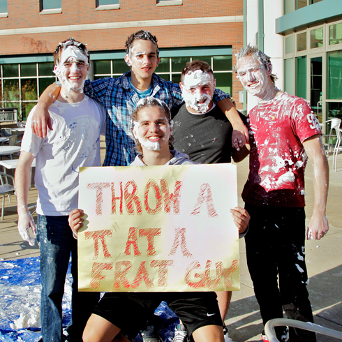 UMSL: Throw a Pie at a Frat Guy