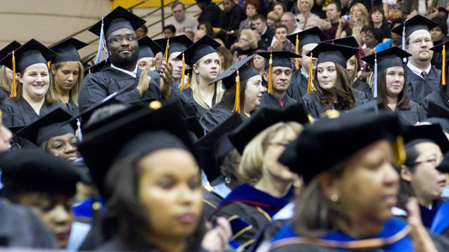 Nearly 600 UMSL graduates bring home diplomas for holidays