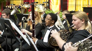 Joseph Hendricks, a junior majoring in music at UMSL