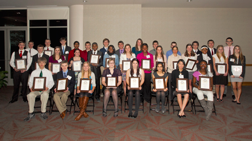 UMSL honors top high school STEM students