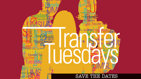 Transfer Tuesdays offer advice, new beginnings