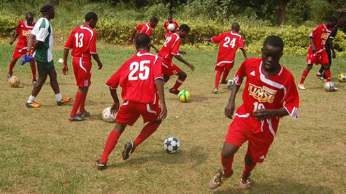 UMSL soccer uniforms, gear fill need for children in Uganda