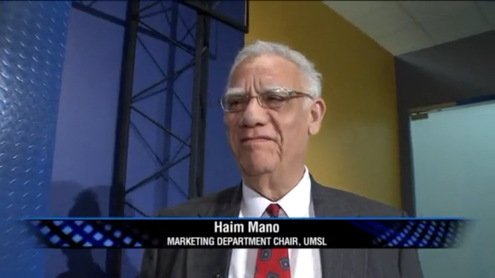 Haim Mano, associate professor of marketing at UMSL