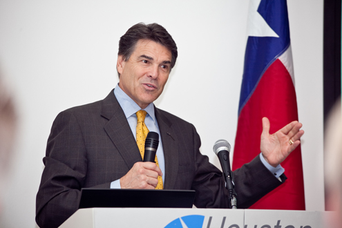 Texas Gov. Rick Perry by Ed Schipul