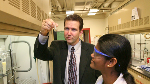 UMSL chemist recognized for research excellence
