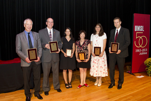 Chancellor's Awards for Excellence recipients - UMSL faculty