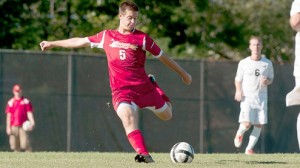 Jon Huelsman of the UMSL men's soccer team