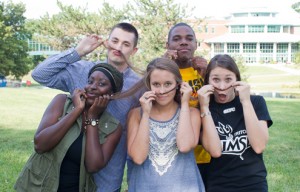 Eye on UMSL: Mustachioed moment