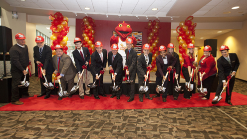 UMSL Recreation and Wellness Center groundbreaking