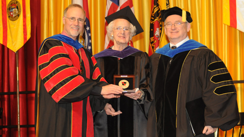 ‘True, loyal friend’ receives UMSL’s Chancellor’s Medallion