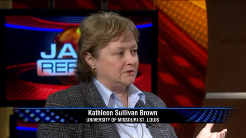 UMSL Kathleen S. Brown on KTVI