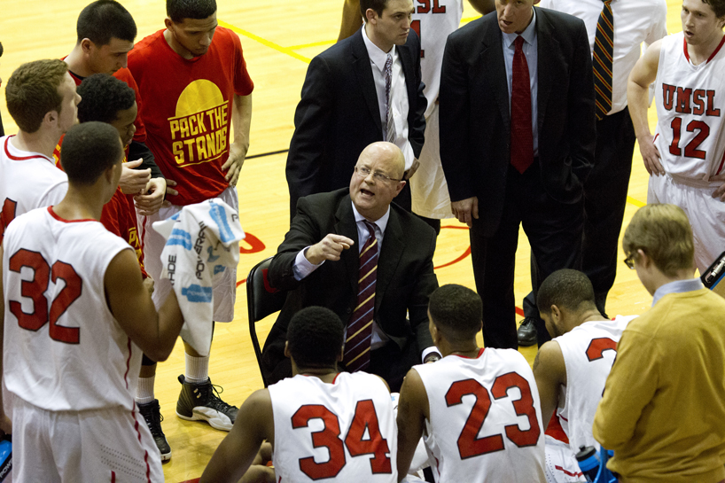 The coach and his players