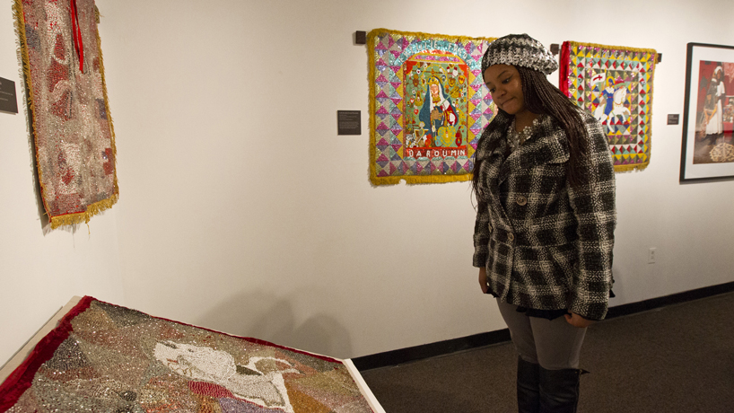 Gallery 210 hosts sacred, sequined