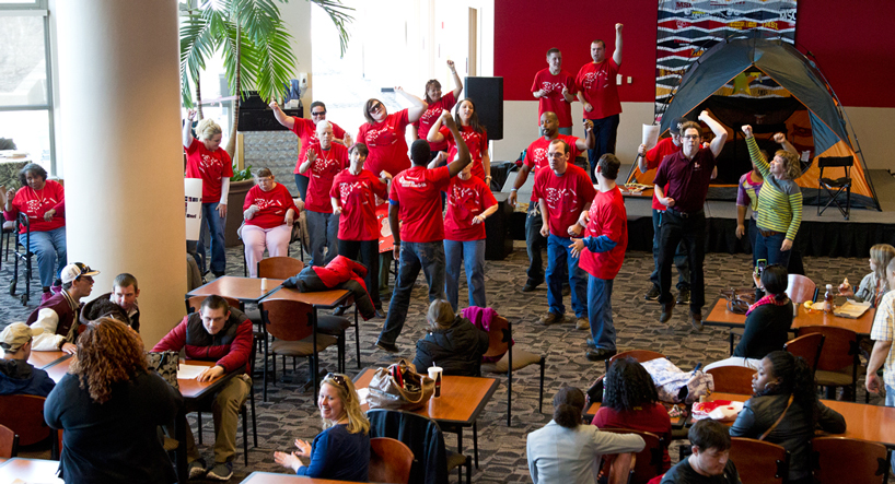 Eye on UMSL: Flash mob