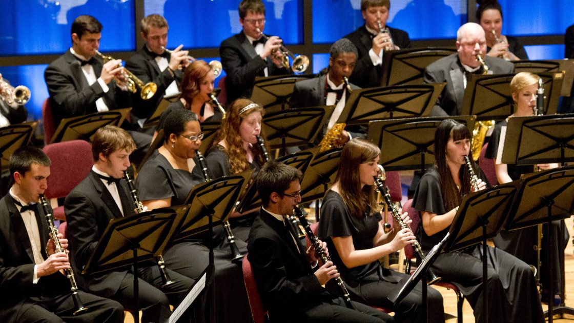 Wind Ensemble debuts Assistant Professor Zachary Cairns' modern take on