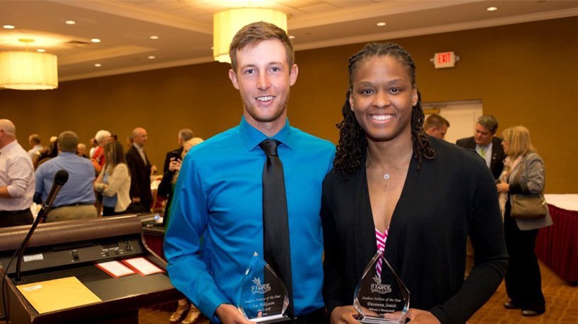 Atkisson, Smith named Senior Student-Athletes of the Year
