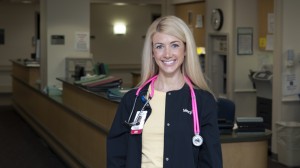 UMSL nursing alumna Noelle Laudon