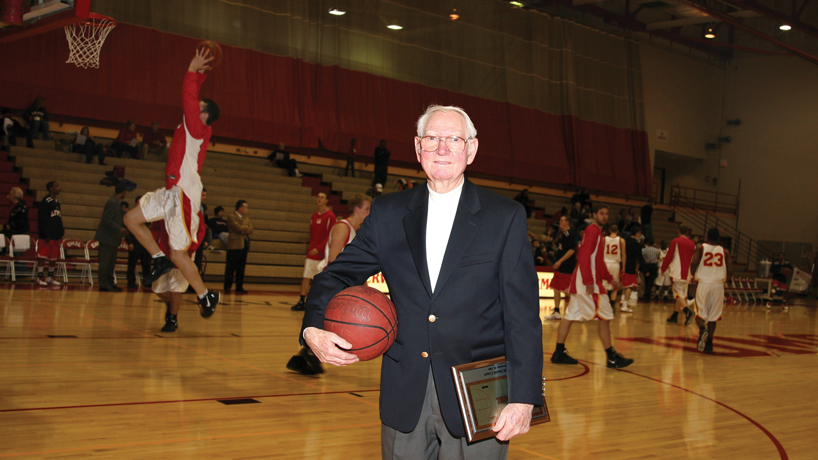 King of the court: UMSL names basketball court for patriarch of men’s hoops program