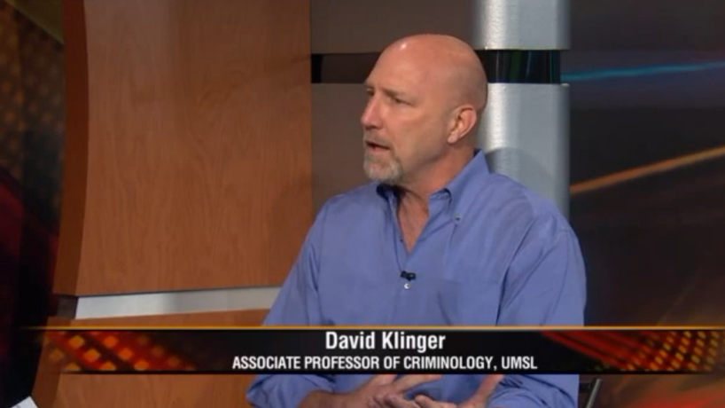 UMSL criminologist David Klinger
